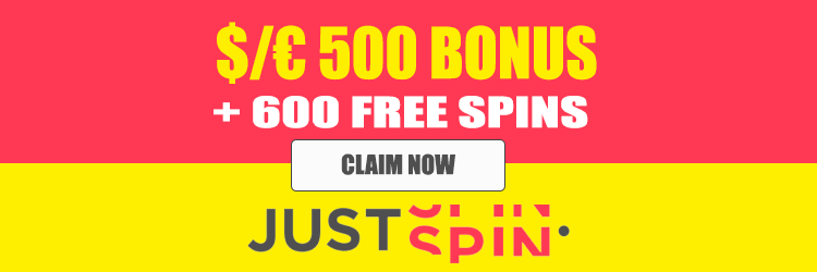 Claim 600 Just Spin Free Spins